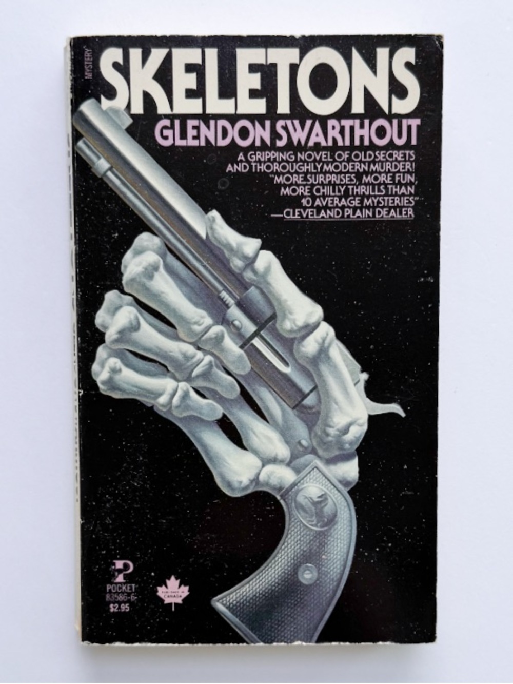 Vintage 1981 Skeletons Glendon Swarthout Paperback Book